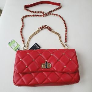Badgley Mischka - NWT - crossbody quilted/studded bag